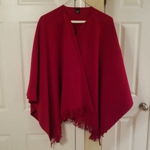 Sandra Red Wrap Size OS